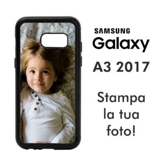 Cover personalizzata per Samsung Galaxy A3 2017 in gomma