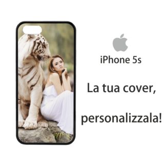 Cover personalizzata per iPhone 5s in gomma