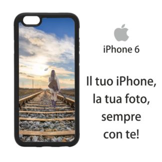 Cover personalizzata per iPhone 6 in gomma