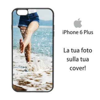 Cover personalizzata per iPhone 6 Plus in gomma