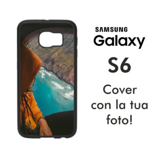 Cover personalizzata per Samsung Galaxy S6 in gomma