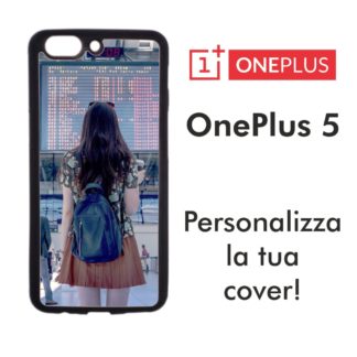 Cover personalizzata per OnePlus 5 in gomma