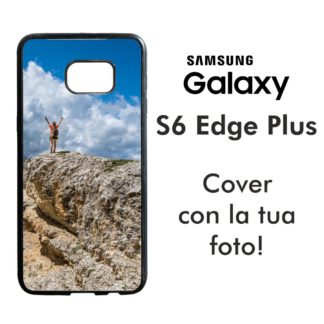 Cover personalizzata per Samsung Galaxy S6 Edge Plus in gomma